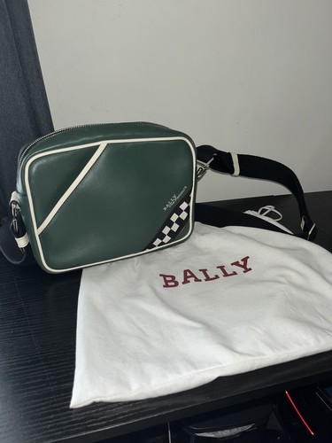 Bally mens leather green - mens,