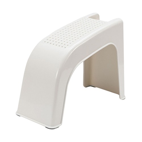 White shaped pedicure stool - pedicure,