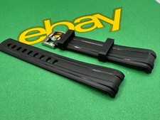 Omega Seamaster 300m Diver Black 20mm Rubber Watch Strap CVZ010126 UK