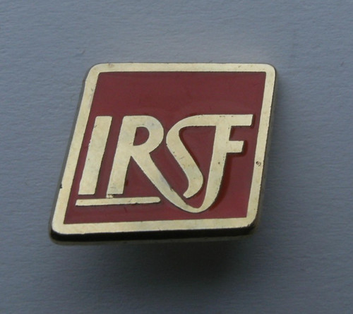 Trade union pin badge - pin, irsf