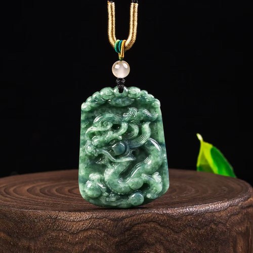 Natural myanmar jadeite dragon - natural,