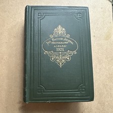 Vintage British Journal Photographic Almanac Hardback 1923 