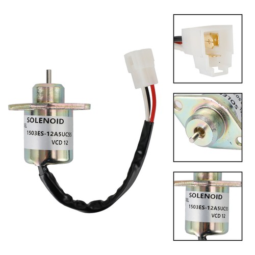 Fuel shut off solenoid - shut,