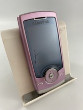 Samsung U600 Pink Unlocked 60MB 3.2MP Slim 2.2"Mobile Phone Cracked Incomplete