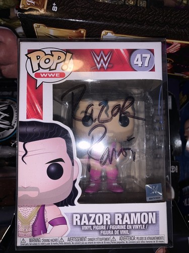 Scott hall razor ramon signed - hall,
