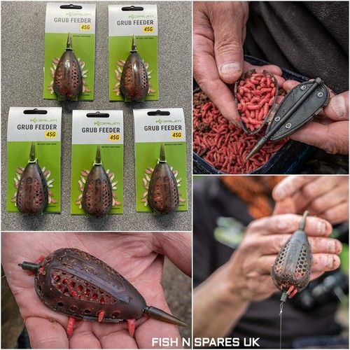 Korum grub feeders set - korum,