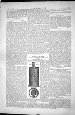 Old Paris Notes Davey-Paxman Boiler Plan Sectional Glasgow 1870 Engin Victorian