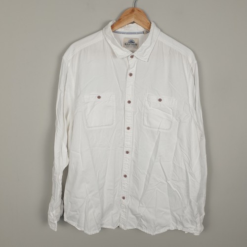 Mantaray shirt mens white - mantaray,