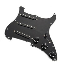 Black Electric Guitar Loaded