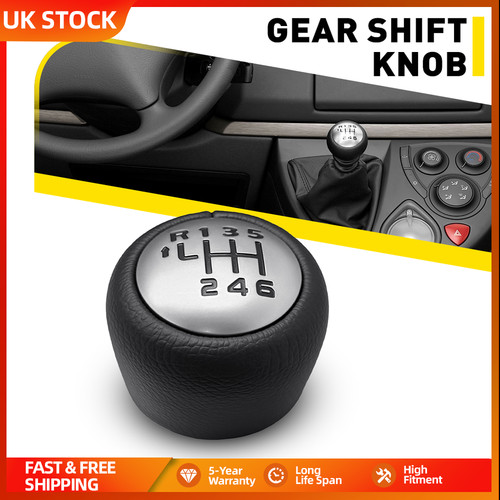 Gear knob black - black, speed