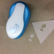 Cute paper punch that cuts out