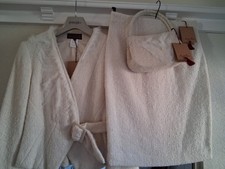 Renato Nucci Designer Suit with Handbag Size 40/10  BNWT With Imperfections.