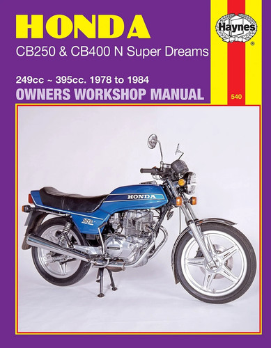 Honda cb250n cb400n superdream - honda,