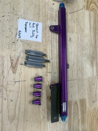 Fuel rail top feed for - fuel,