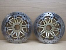 Honda CBR600F 1997 18,868 miles front brake discs pair (14470)