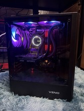 Gaming PC i7 8700K RTX 3050, 32GB RAM 1TB NVMe SSD + 1TB HDD Win 11 Pro