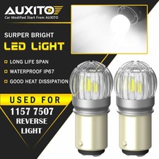2X Rear Tail Led Bulbs White
