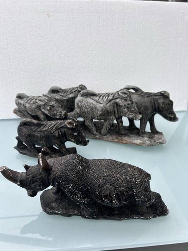 Vintage african sculptures - vintage,