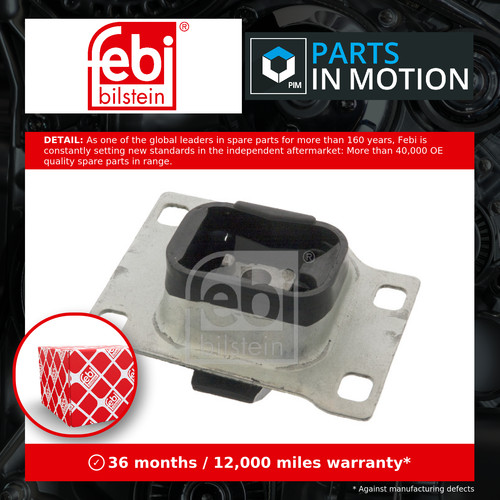 Engine mount left 22299 - engine, febi