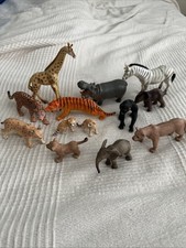 Large Set Of Wild Animal Figures Toys