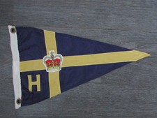 Royal Yacht Club Letter H Blue
