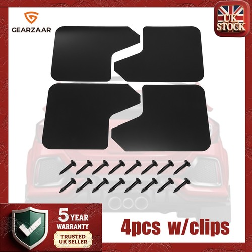 Wide rally mud flaps - mud, set