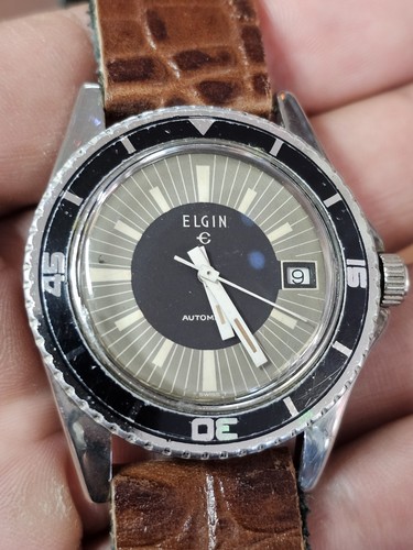 Vintage elgin automatic diver - automatic,