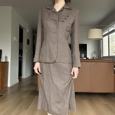 Vintage 1940s WW2 Heathered