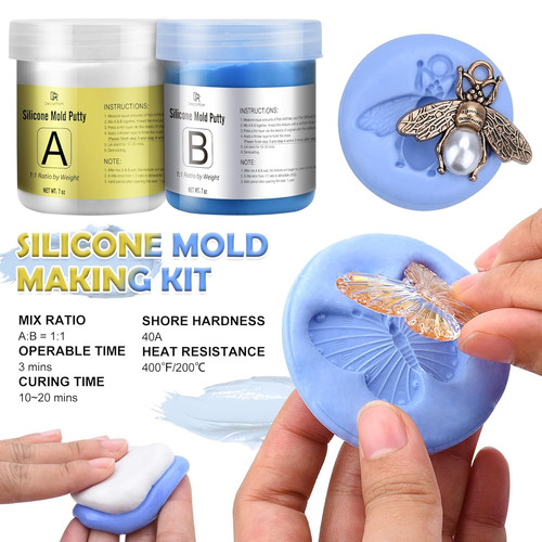 Silicone putty 400g flexible - silicone,