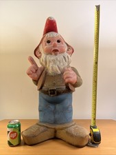Large Vintage Gnome 2’4” Tall