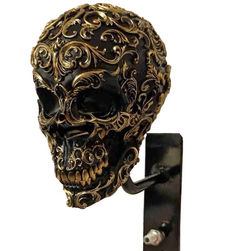 Motorcycle helmet holder - motorcycle, rack