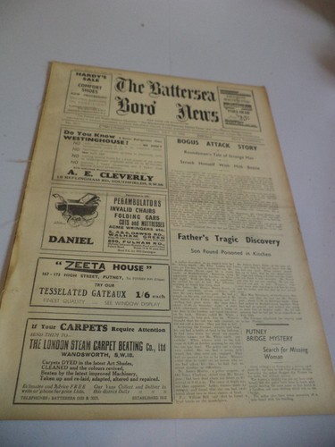 The battersea boro news old - the,