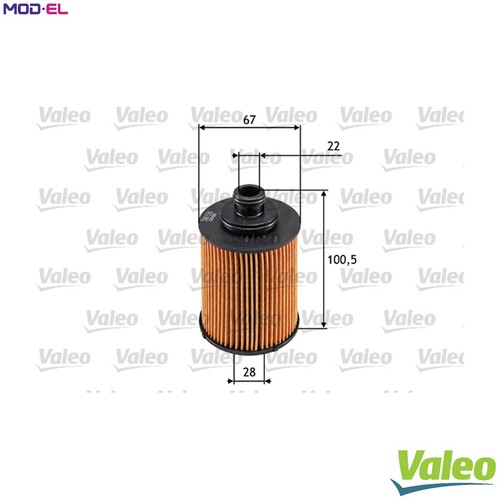 Oil filter 586530 for - oil, a