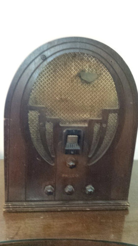 1934 philco model 60b - model, wood