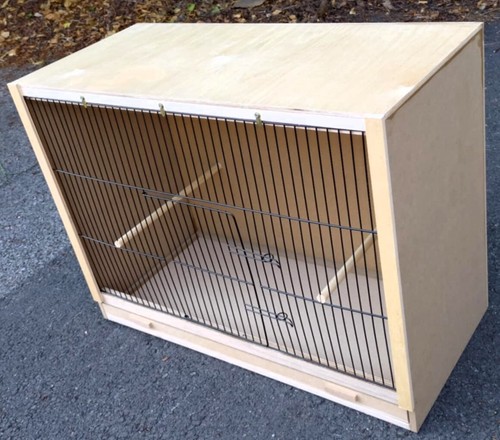 Single budgie breeding cage - budgie,