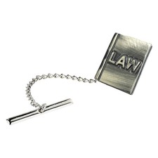 Law Book Lawyers Lapel Pin