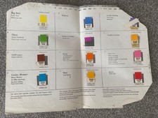 tv memorabilia Sesame Street. Ernie and Bert pyjama swatches, Big Birds Feather 