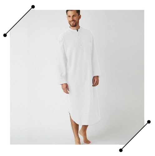 Incerun mens nightshirt - incerun,