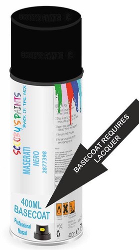 Basecoat aerosol for maserati - for,