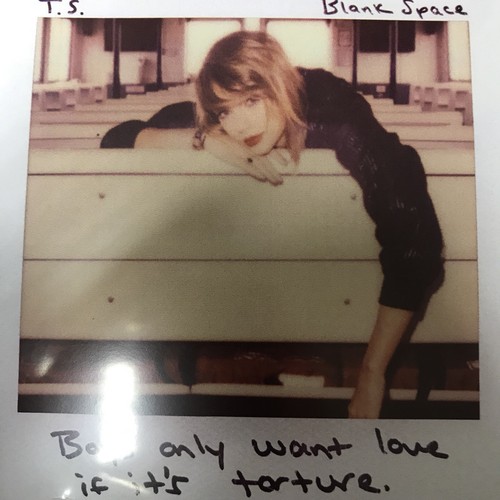 Taylor swift blank space - swift, “blank