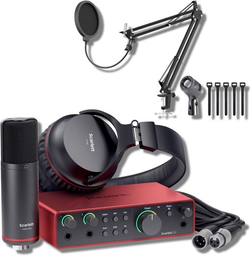 Focusrite scarlett 2i2 studio - focusrite,