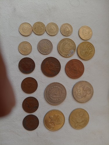 Cyprus coins job - , lot