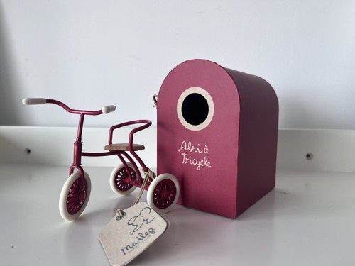 Maileg mouse tricycle dark - mouse,