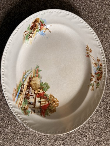 Crown clarence serving plate - serving,