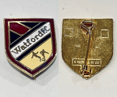 Watford 1980s pin badge - watford,