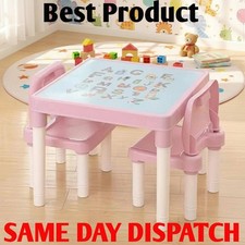 Kids Table and Chair Set ABC
