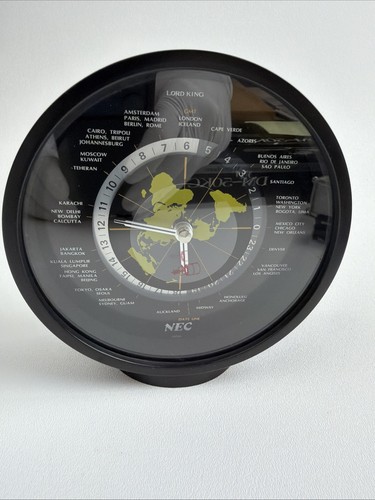 Vtg world clock lord - king, nec