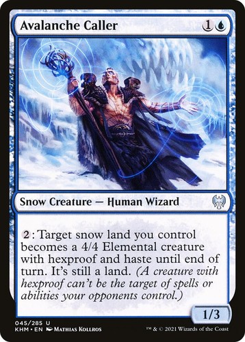 Magic avalanche caller khm - caller,