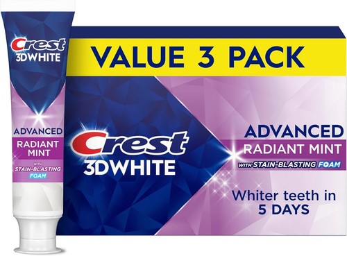 Crest white anticavity - crest, 3d