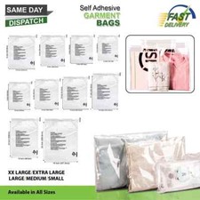 Garment bags clear cellophane